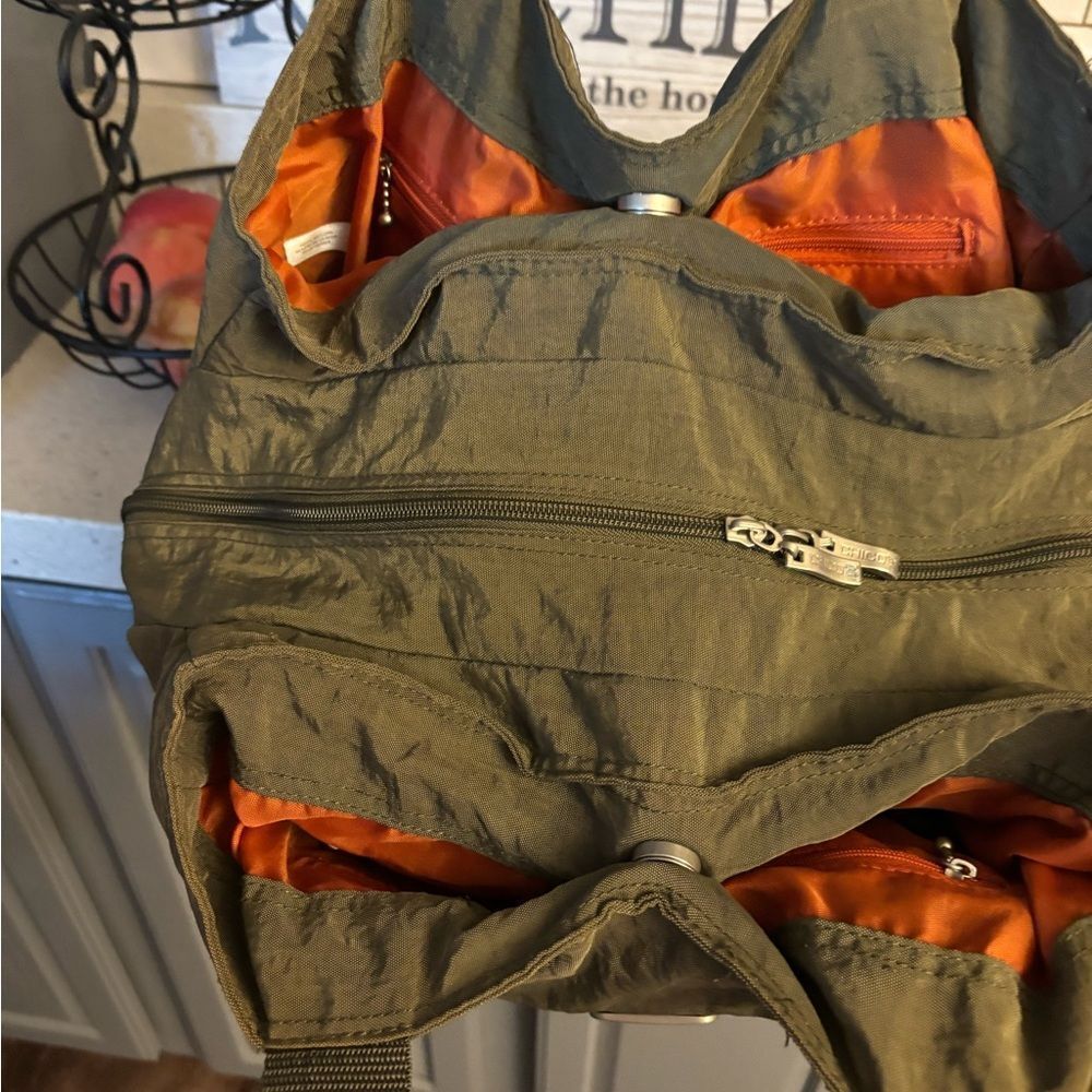 Olive Green Tote Bag by Chico’s, Travelers Collection - Picture 3 of 8
